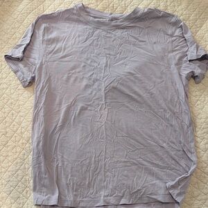 lululemon athletica Light Purple oversized tee- size 6